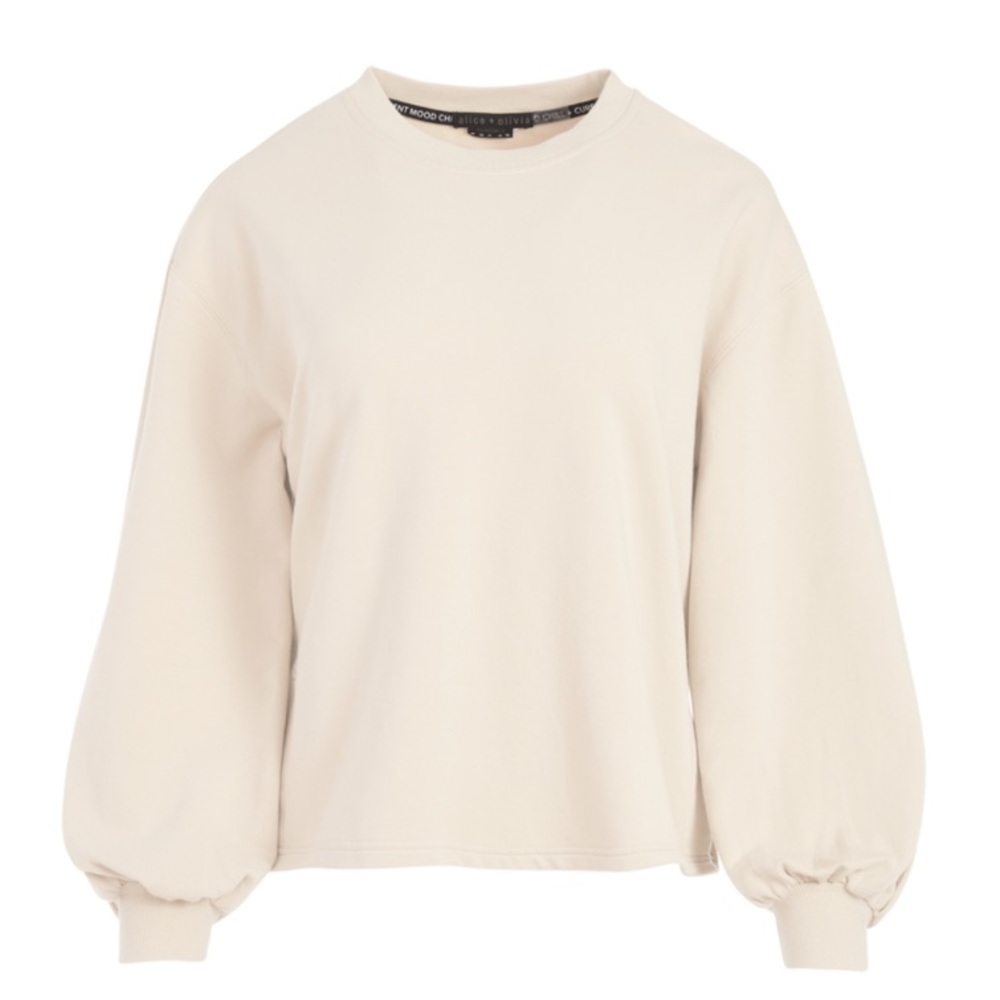 Alice + Olivia Amirah Crewneck Sweatshirt - Picture 2 of 14